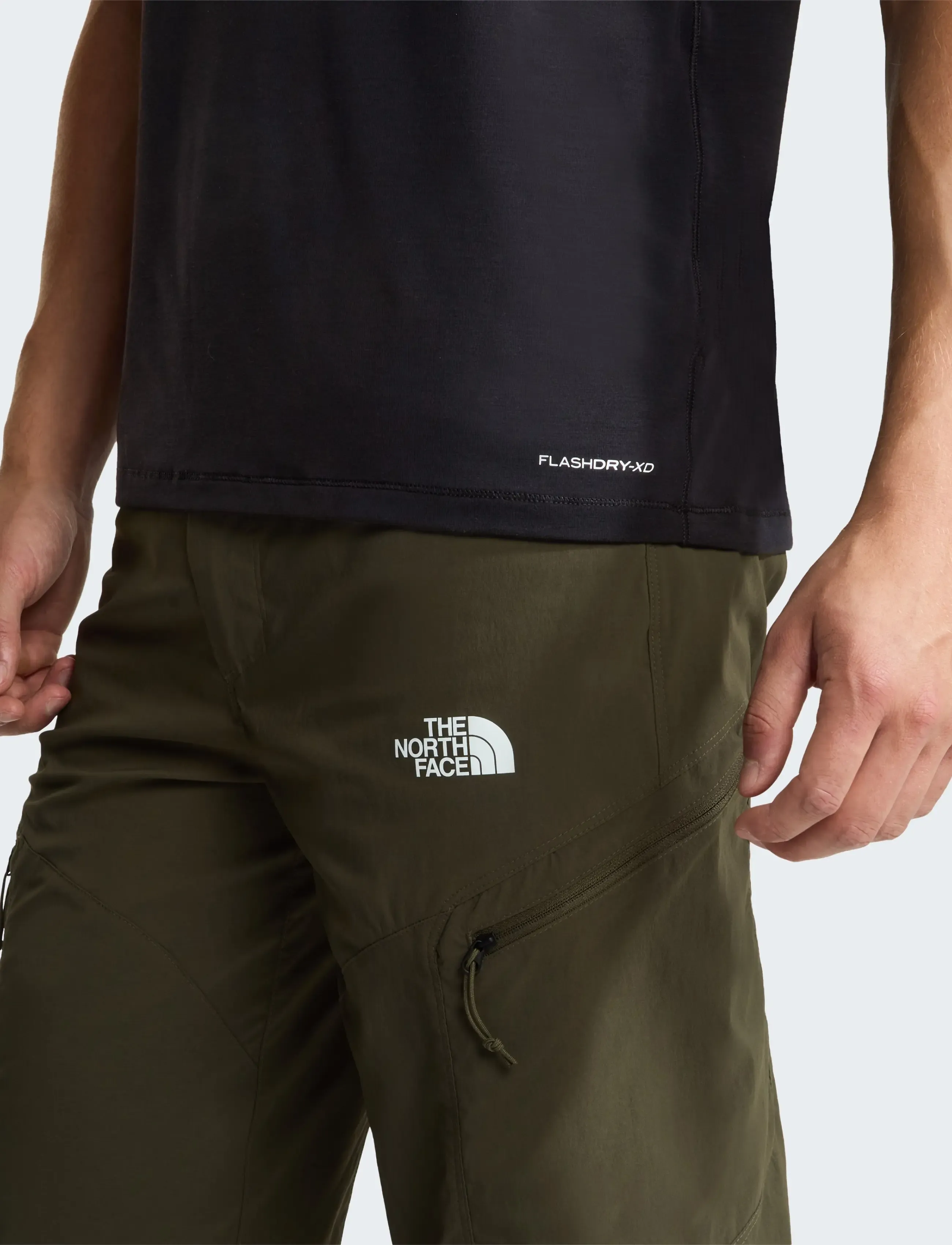 The North Face M ADVENTURE TEE - Streetstyle - TNF BLACK / black