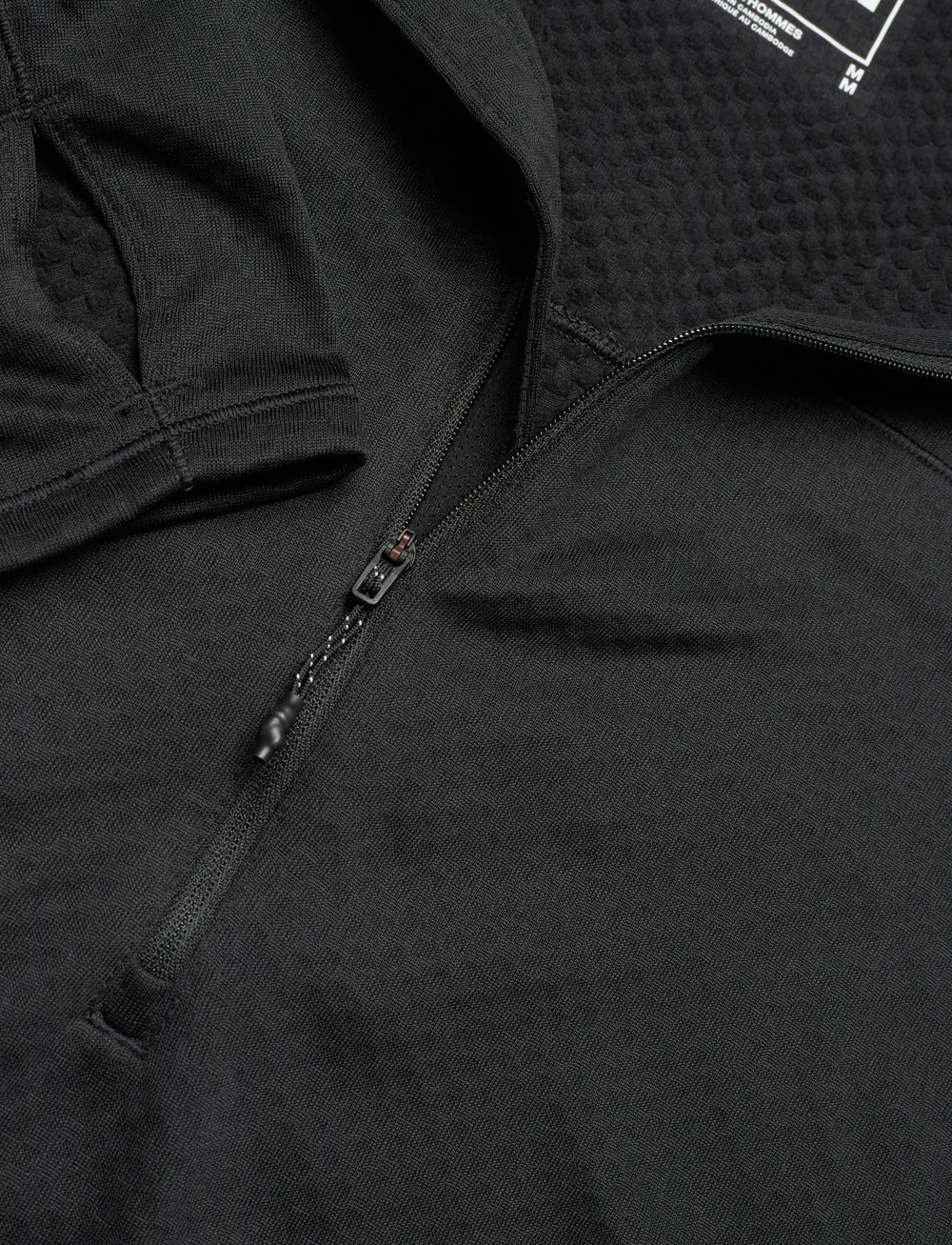 The North Face - M WINTER WARM PRO 1/4 ZIP - fleece & mellanlager - tnf black - 4