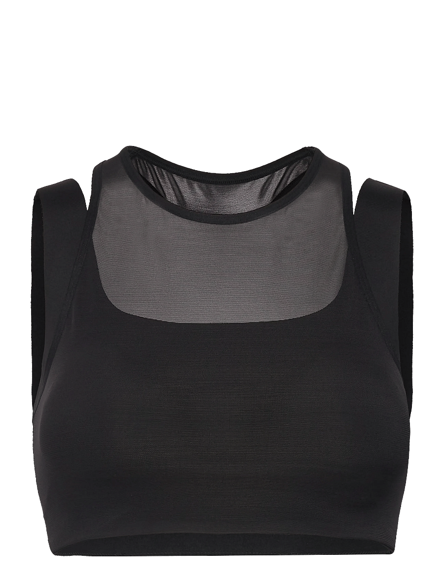 The North Face - W REFINA DOUBLE-LAYER BRA - sport-bhs - black - 1
