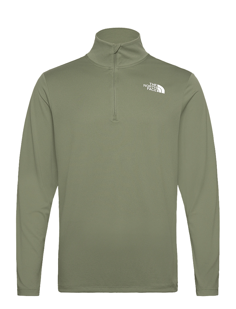 The North Face - M 24/7 1/4 ZIP TEE - fleece & midlayer - bark mist - 1