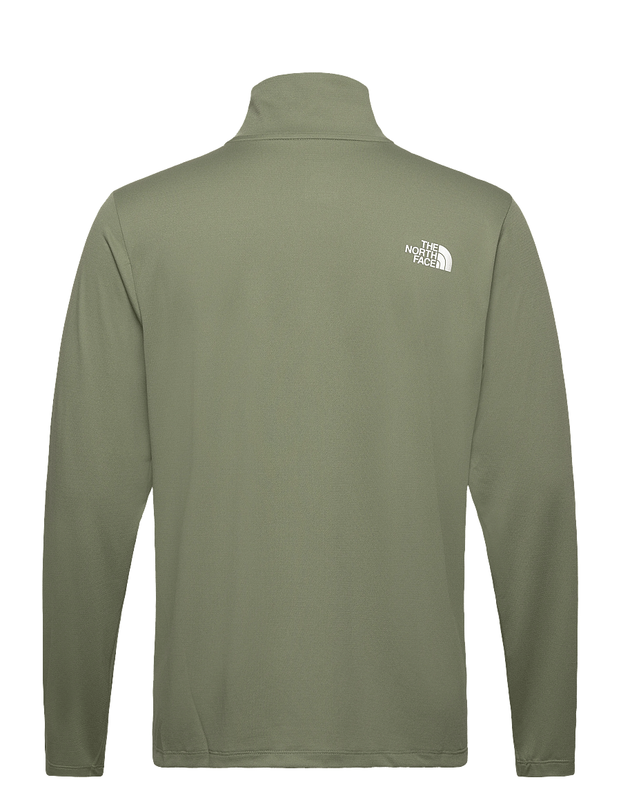 The North Face - M 24/7 1/4 ZIP TEE - flīsa un siltās jakas - bark mist - 2