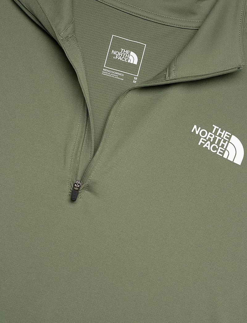 The North Face - M 24/7 1/4 ZIP TEE - fleece & mellanlager - bark mist - 5