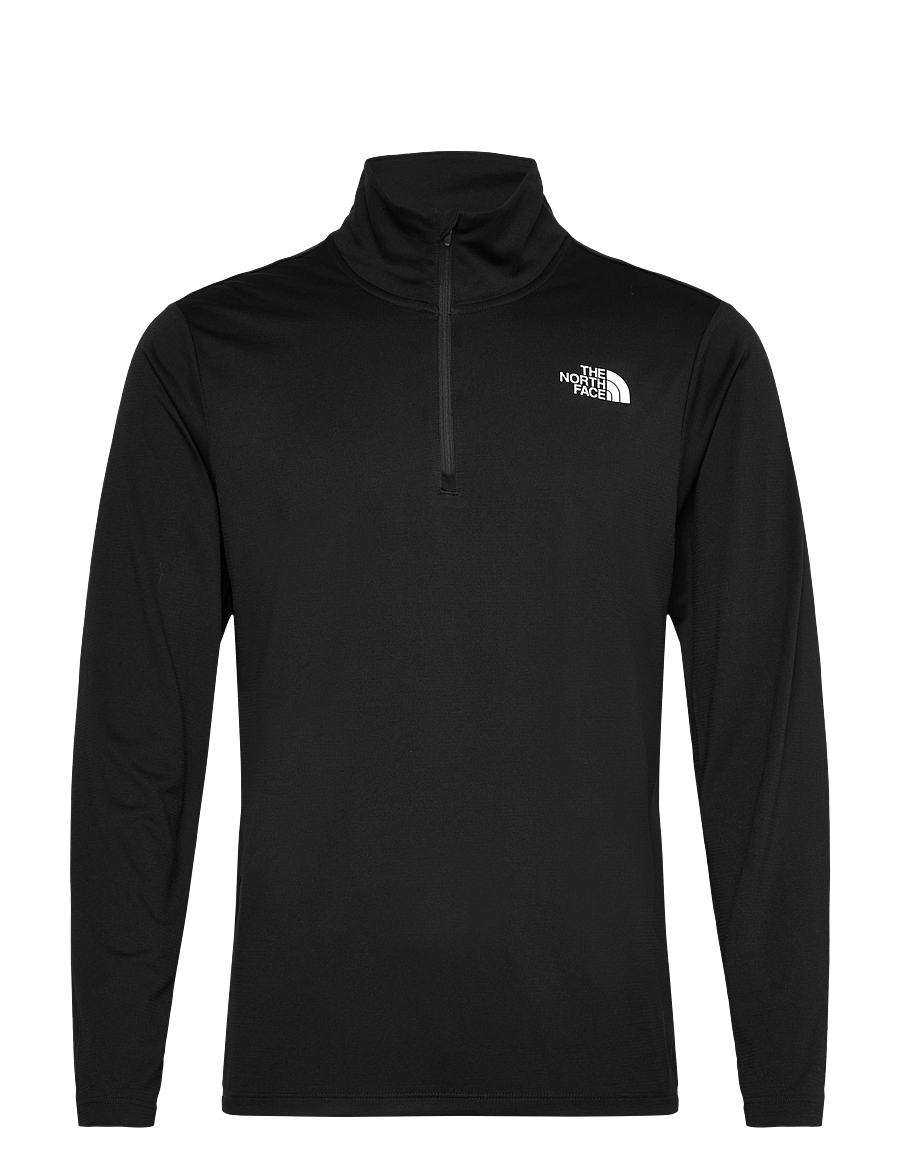 The North Face - M 24/7 1/4 ZIP TEE - fleece en midlayers - black - 1