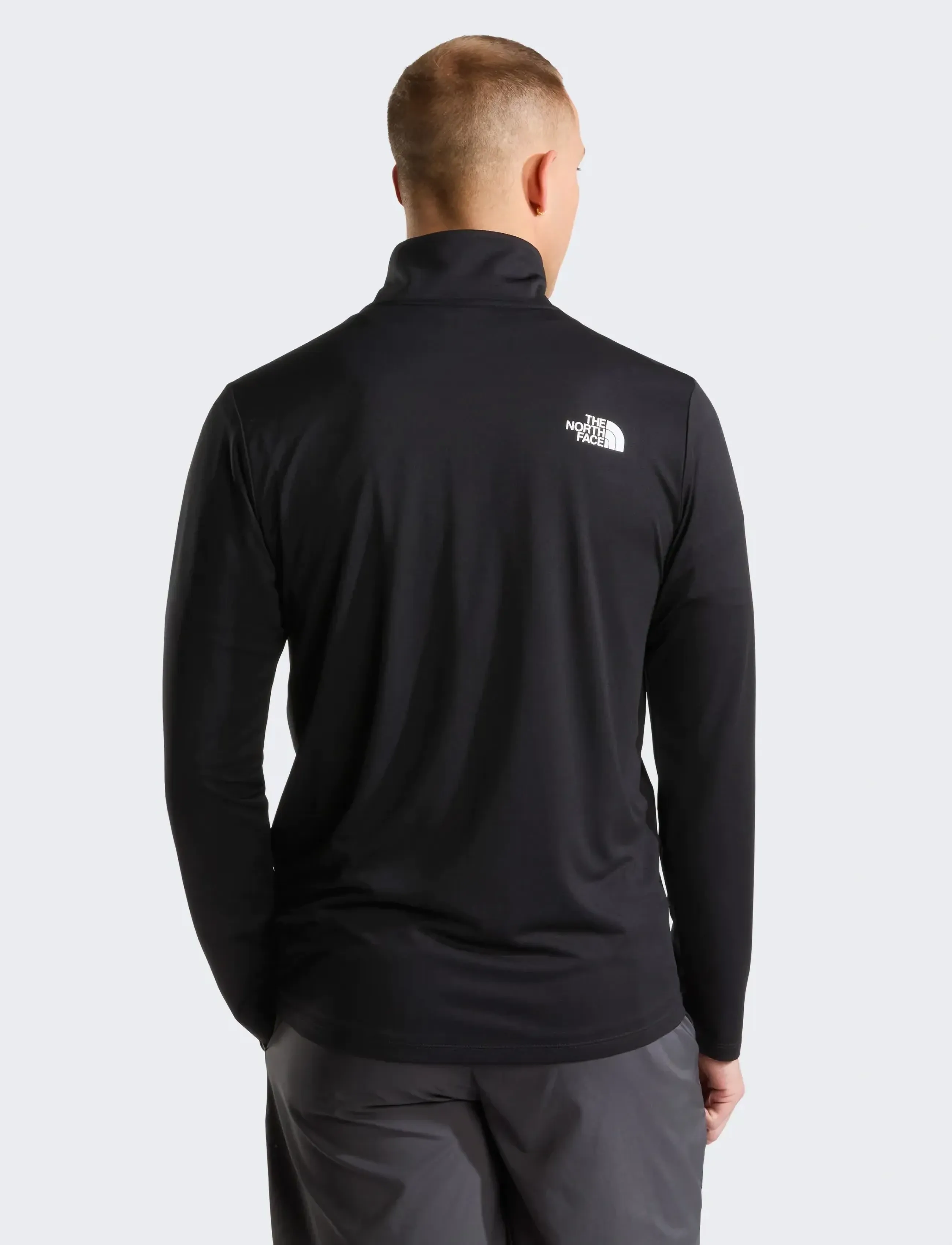 The North Face - M 24/7 1/4 ZIP TEE - fleece en midlayers - black - 5