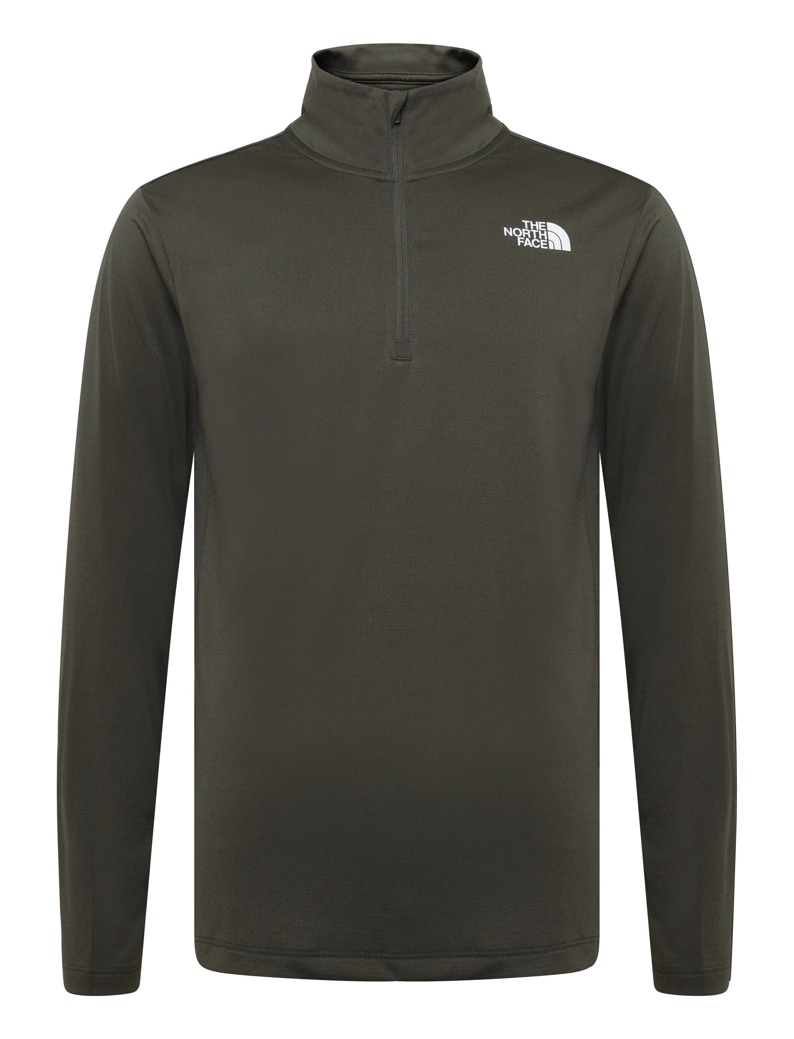 The North Face M 24/7 1/4 ZIP TEE - Kleidung - NEW TAUPE GREEN / khaki/green