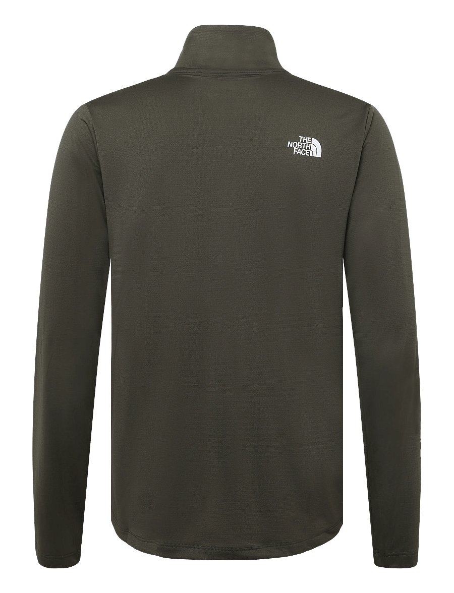 The North Face - M 24/7 1/4 ZIP TEE - fleece & midlayer - new taupe green - 2