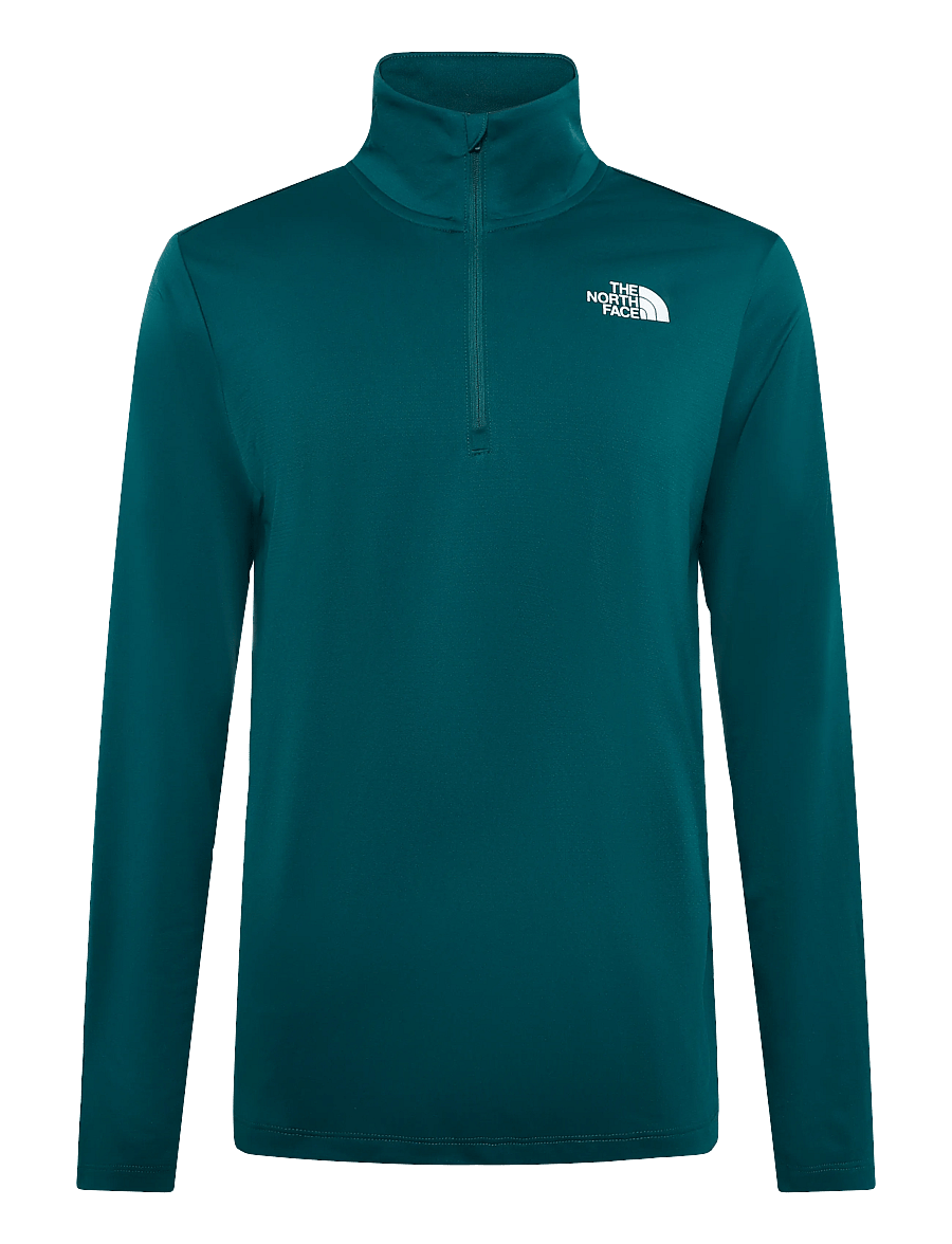 The North Face - M 24/7 1/4 ZIP TEE - fleece & midlayer - pacific teal - 1