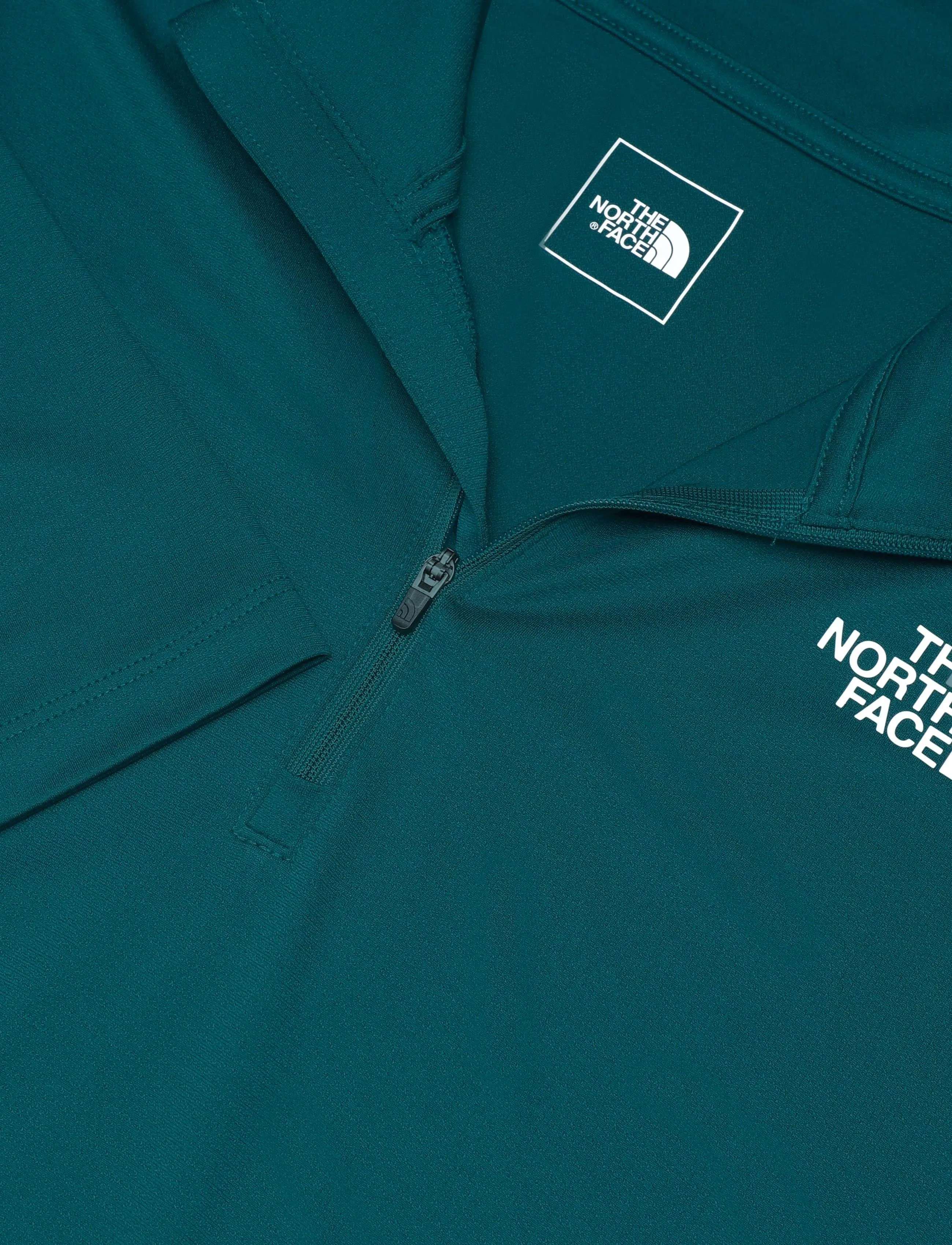The North Face - M 24/7 1/4 ZIP TEE - fleece & midlayer - pacific teal - 5