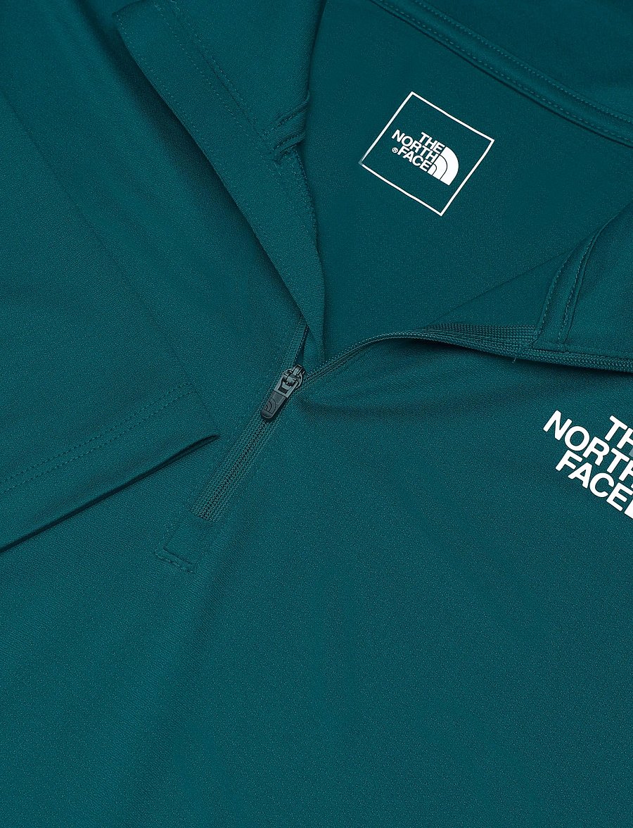 The North Face - M 24/7 1/4 ZIP TEE - fleece & midlayer - pacific teal - 5