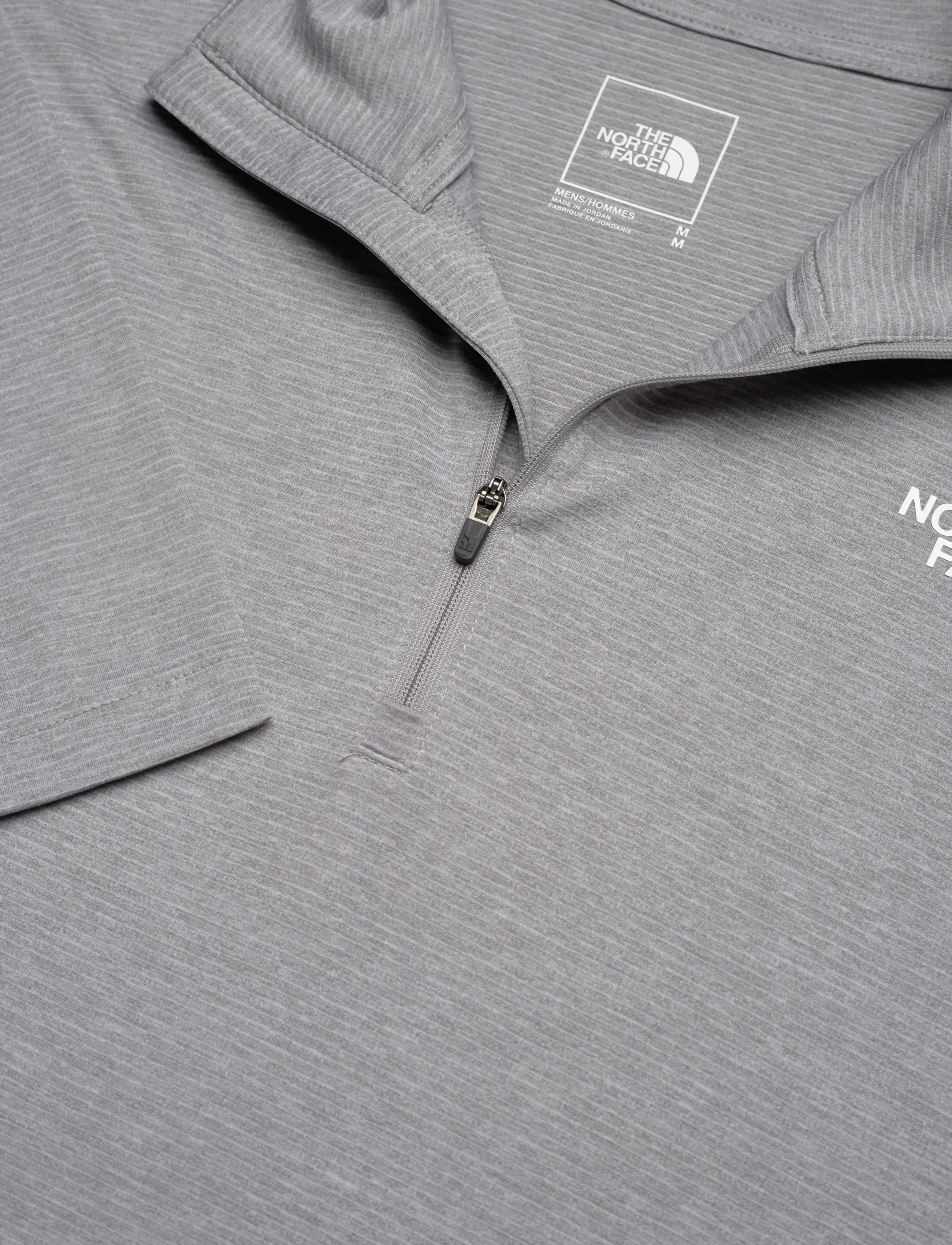 The North Face - M 24/7 1/4 ZIP TEE - fleecet ja välikerrokset - tnf pale grey heather - 5