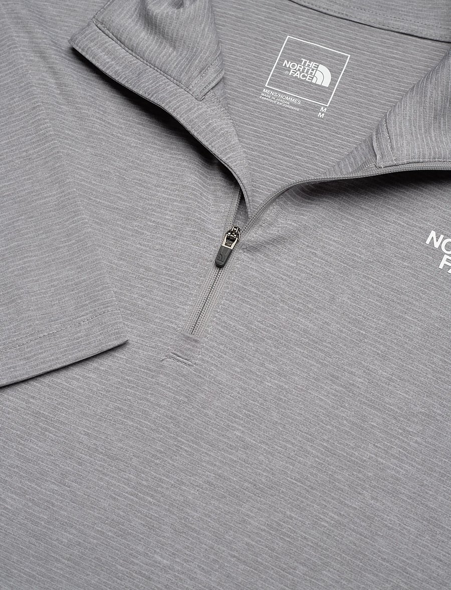 The North Face - M 24/7 1/4 ZIP TEE - fleecet ja välikerrokset - tnf pale grey heather - 5