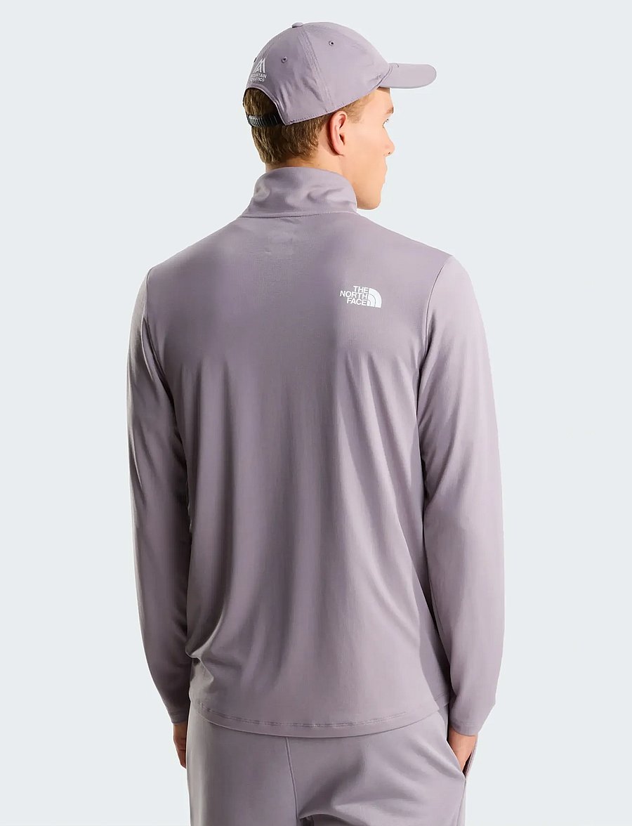 The North Face - M 24/7 1/4 ZIP TEE - fleece & midlayer - transcendent grey - 5