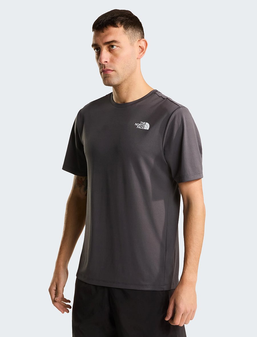 The North Face - M 24/7 S/S TEE REG - t-shirts - anthracite grey - 0