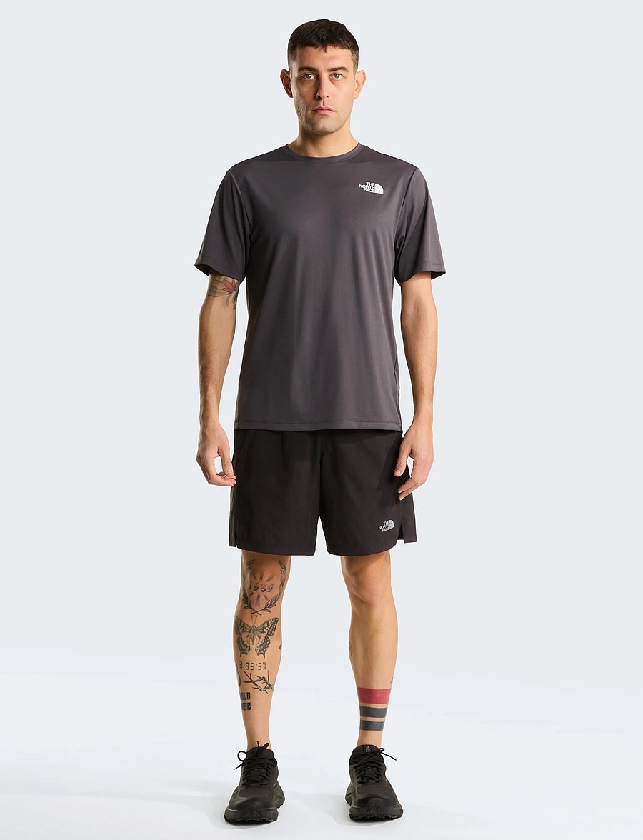 The North Face - M 24/7 S/S TEE REG - t-shirts - anthracite grey - 3