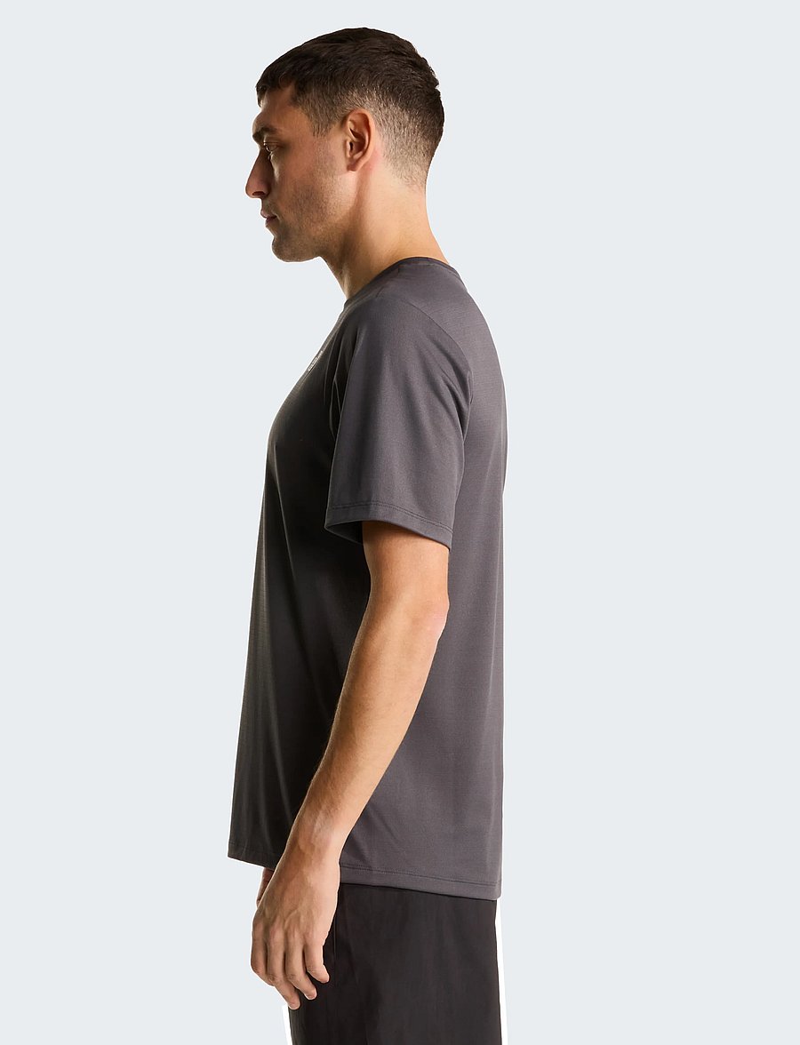 The North Face - M 24/7 S/S TEE REG - t-shirts - anthracite grey - 4
