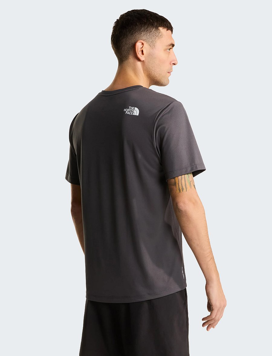 The North Face - M 24/7 S/S TEE REG - t-shirts - anthracite grey - 5