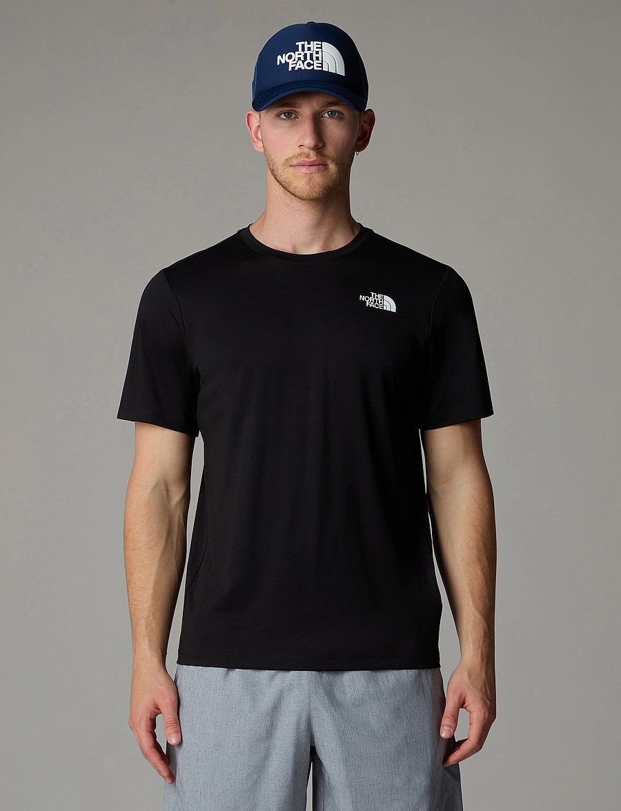 The North Face - M 24/7 S/S TEE REG - t-shirts - black - 0