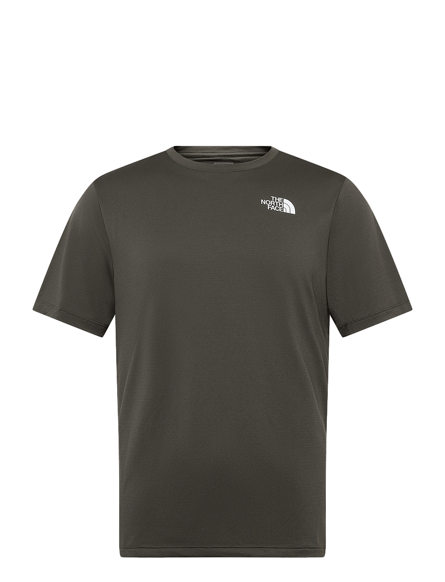 The North Face - M 24/7 S/S TEE REG - t-shirts - new taupe green - 1