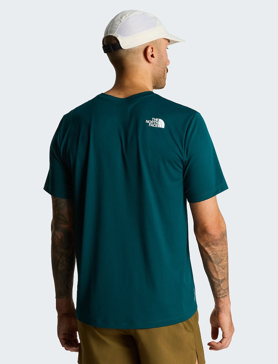 The North Face - M 24/7 S/S TEE REG - t-shirts - pacific teal - 3