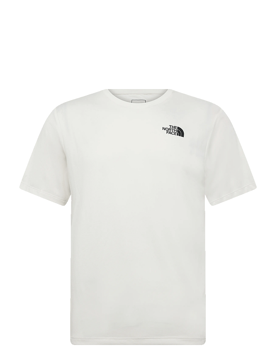 The North Face - M 24/7 S/S TEE REG - t-shirts - white dune - 0