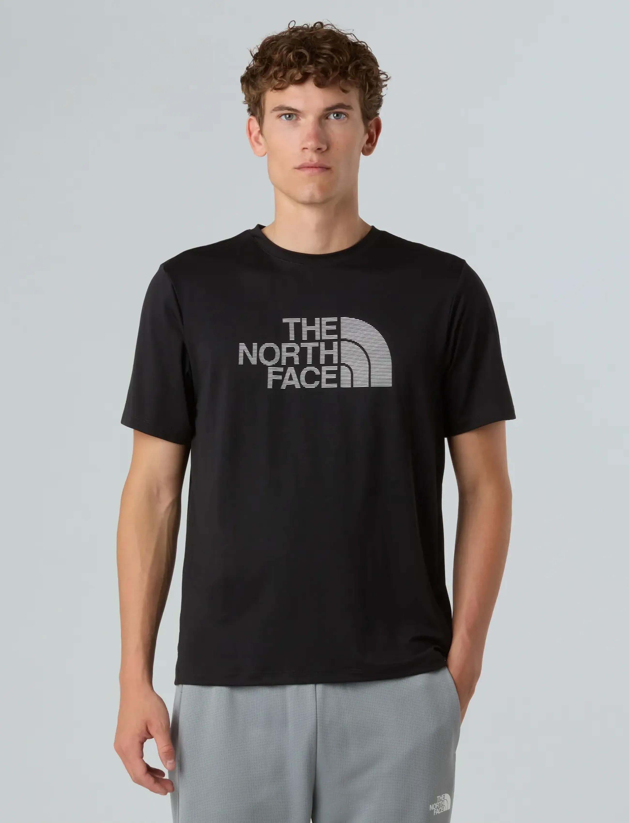 The North Face M 24/7 SHORT SLEEVES EASY TEE REG - Nach Stil kaufen - BLACK / black