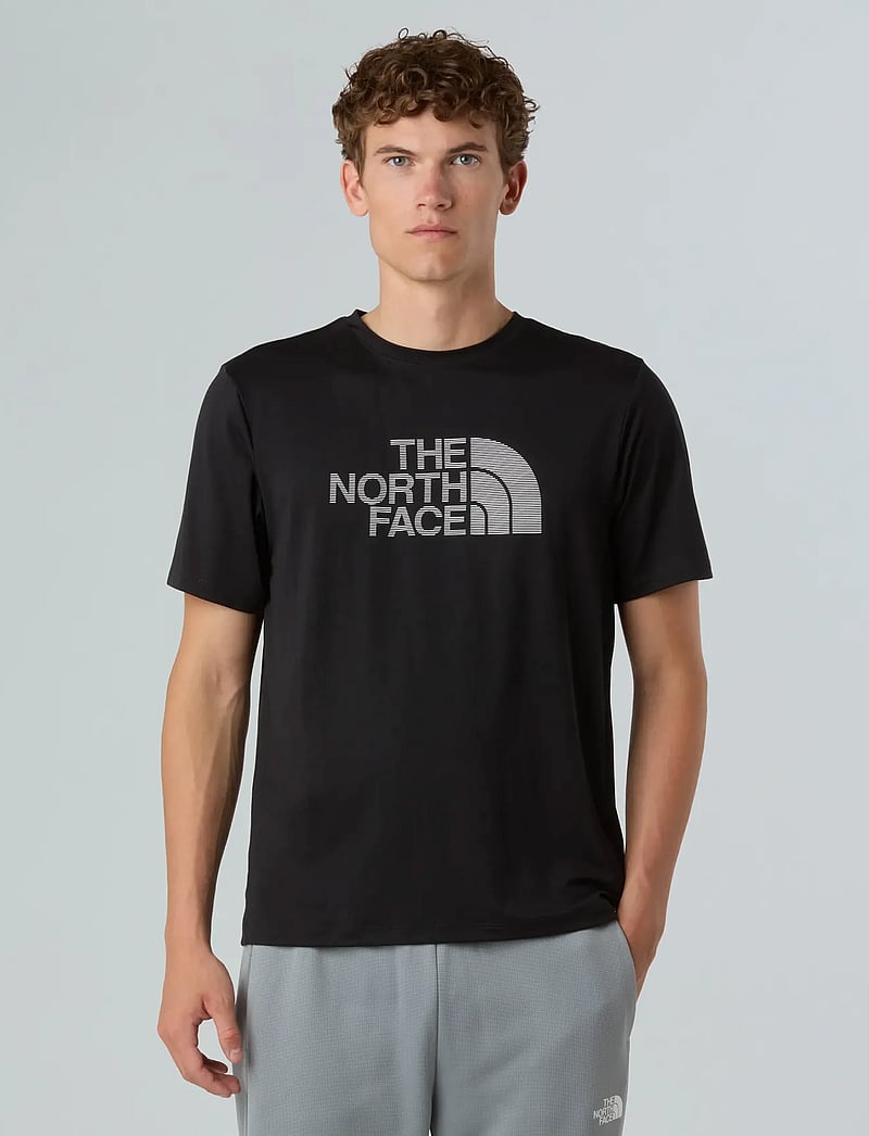 The North Face - M 24/7 SHORT SLEEVES EASY TEE REG - t-shirts - black - 0