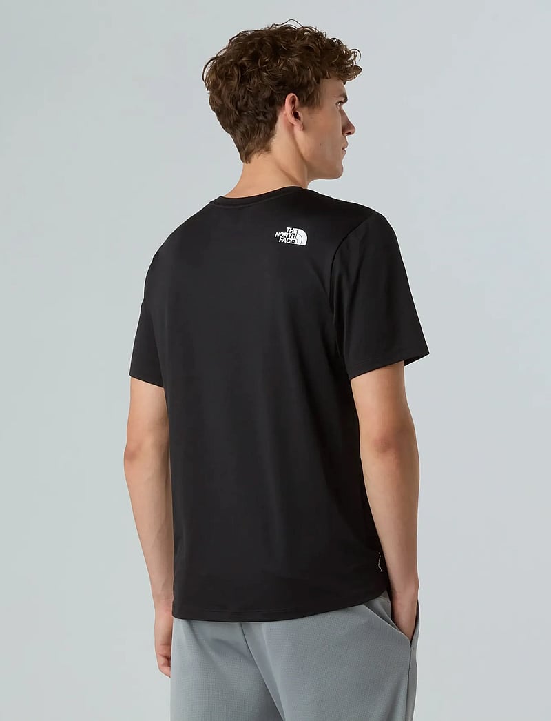 The North Face - M 24/7 SHORT SLEEVES EASY TEE REG - t-shirts - black - 4