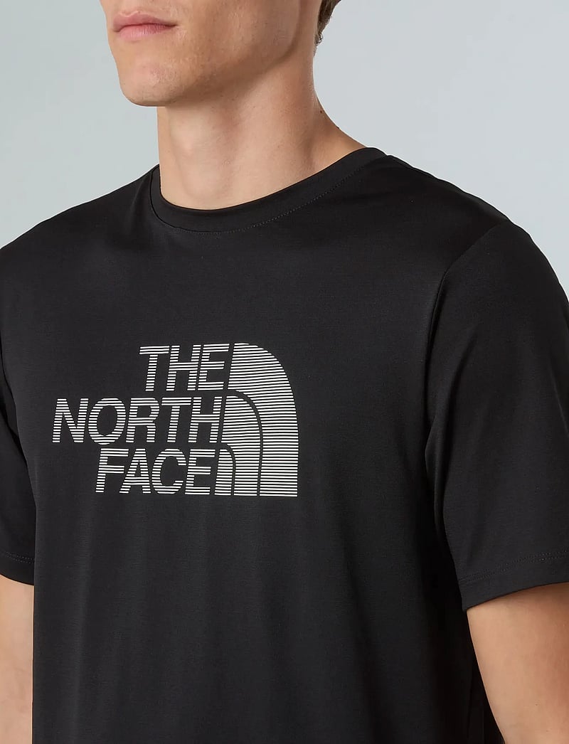 The North Face - M 24/7 SHORT SLEEVES EASY TEE REG - t-shirts - black - 5