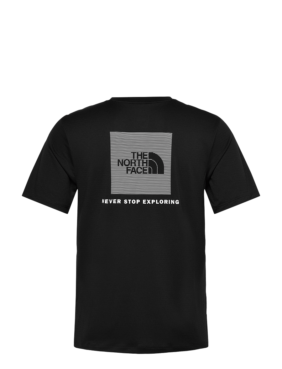 The North Face - M 24/7 BOX NSE SS TEE - t-shirts - black - 2