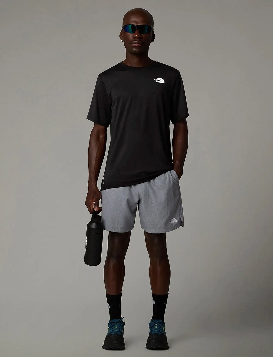 The North Face - M 24/7 BOX NSE SS TEE - t-shirts - black - 4