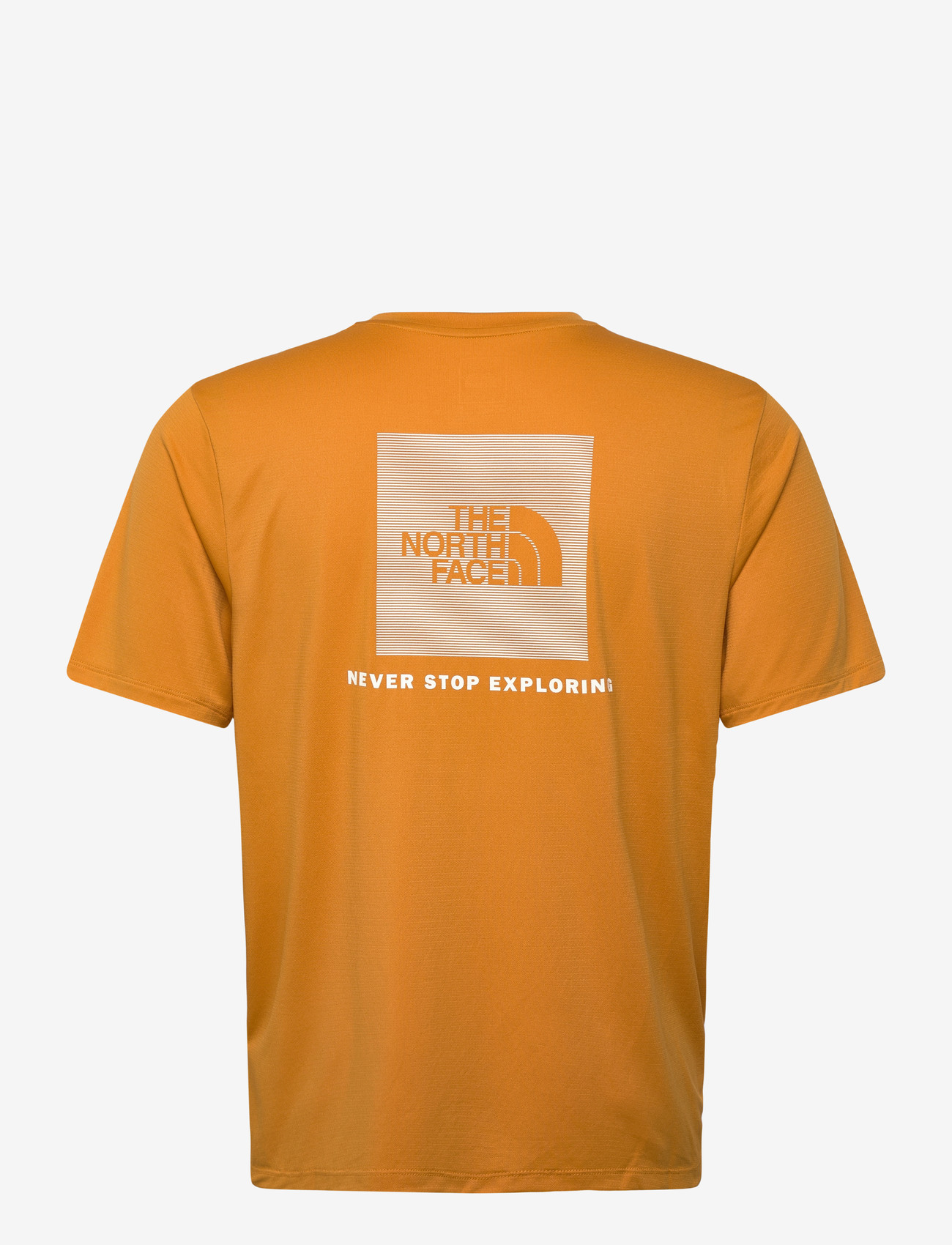 The North Face - M 24/7 BOX NSE SS TEE - t-shirts - dust orange - 2