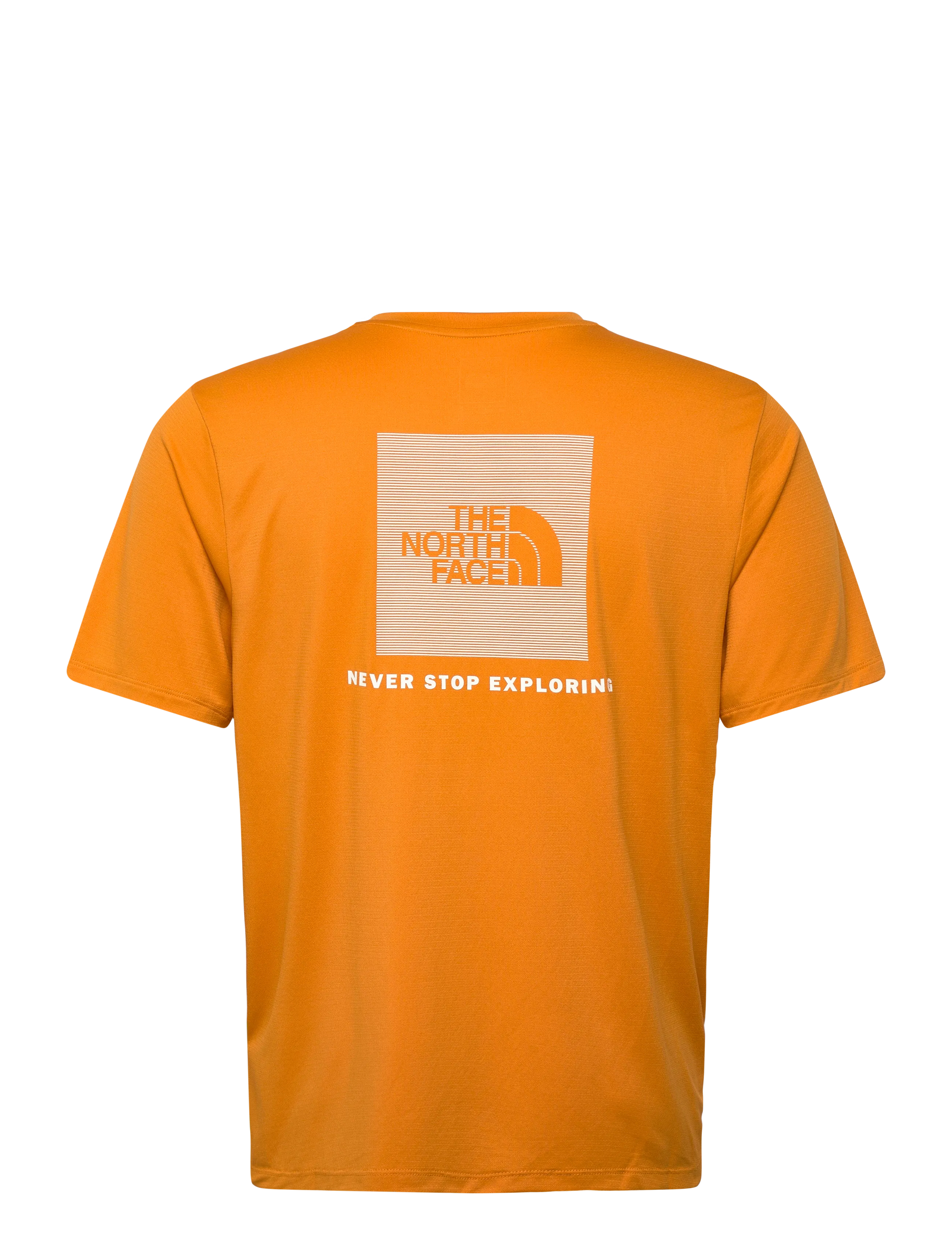 The North Face - M 24/7 BOX NSE SS TEE - t-shirts - dust orange - 2