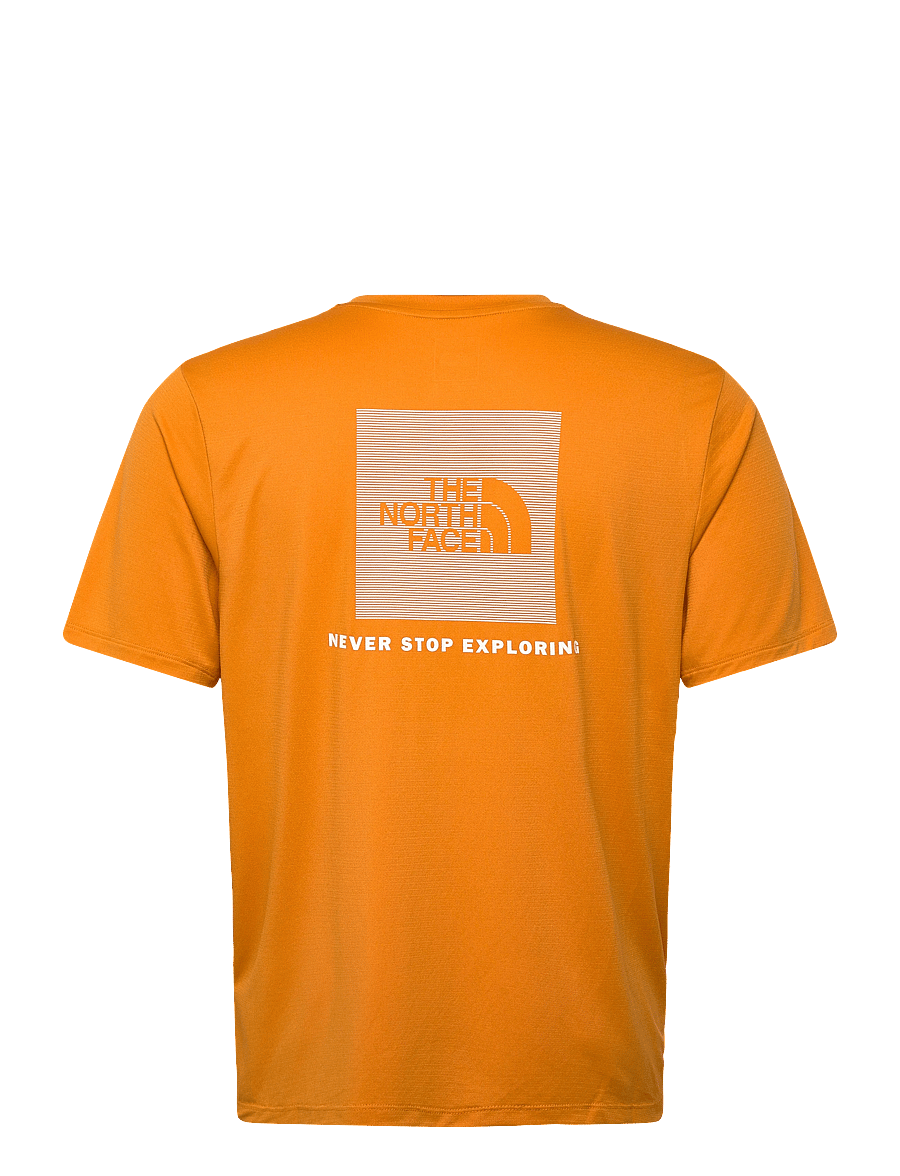 The North Face - M 24/7 BOX NSE SS TEE - t-shirts - dust orange - 2
