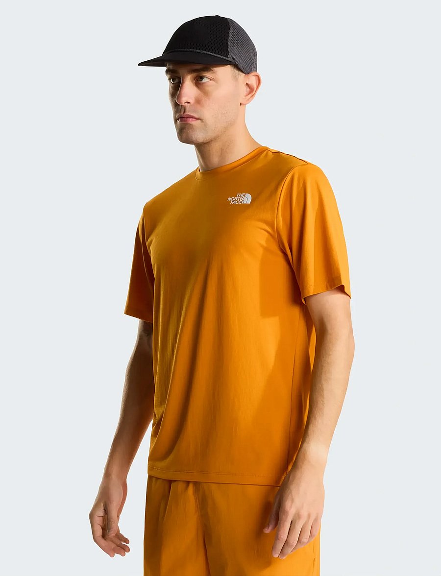 The North Face - M 24/7 BOX NSE SS TEE - t-shirts - dust orange - 3