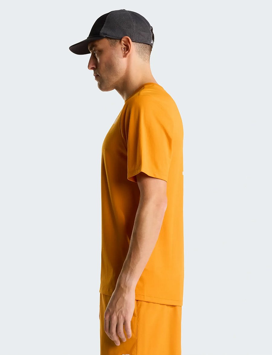 The North Face - M 24/7 BOX NSE SS TEE - t-shirts - dust orange - 5