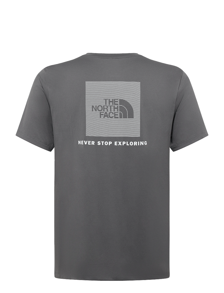 The North Face - M 24/7 BOX NSE SS TEE - t-shirts - smoked pearl - 2