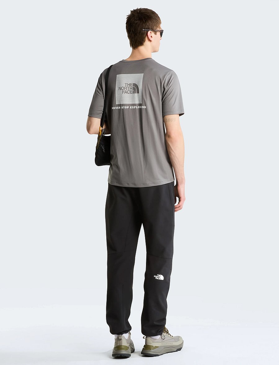 The North Face - M 24/7 BOX NSE SS TEE - t-shirts - smoked pearl - 4