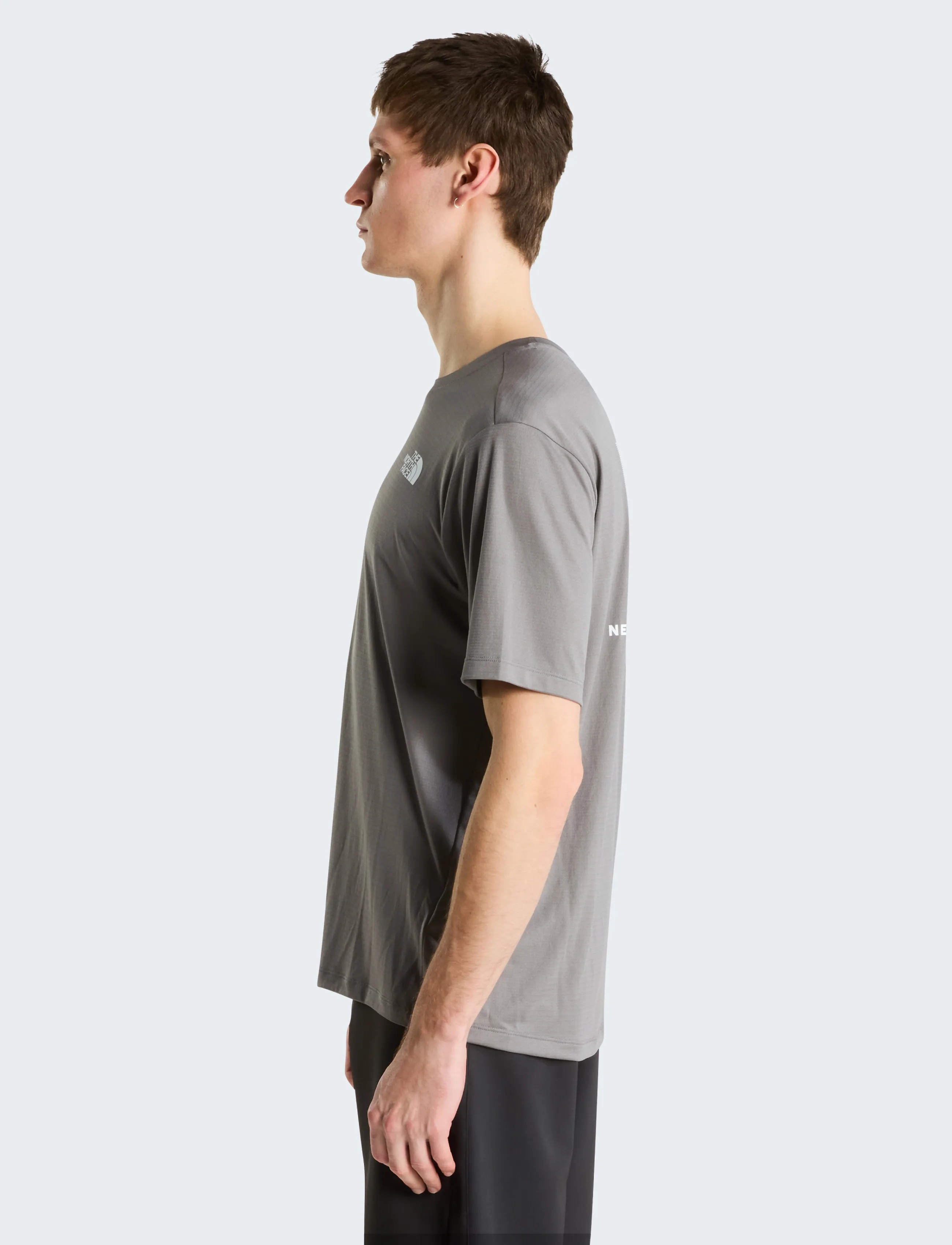 The North Face - M 24/7 BOX NSE SS TEE - t-shirts - smoked pearl - 5