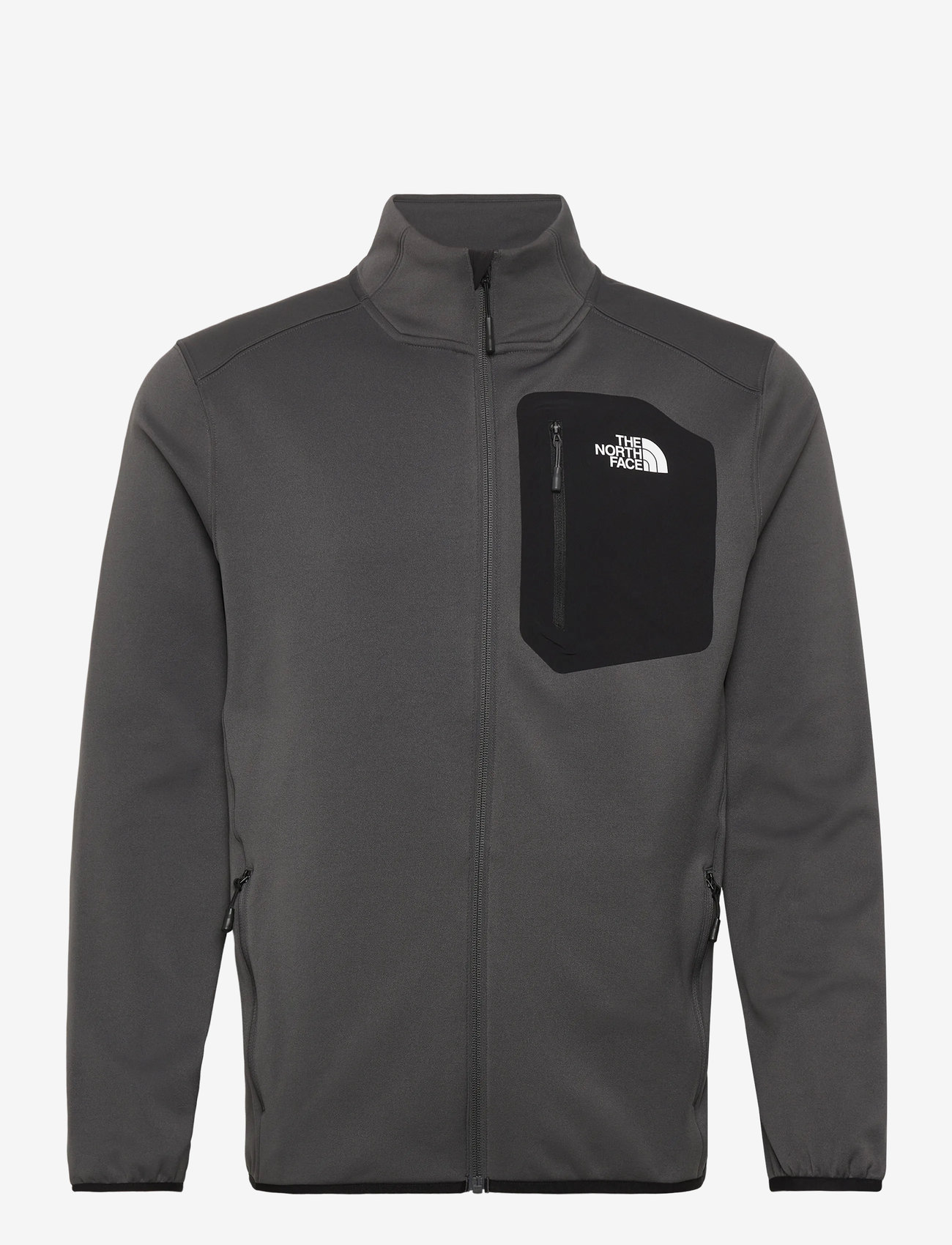The North Face - M CREST FZ - kampsunid ja vahekihid - anthracite grey/tnf bla - 1