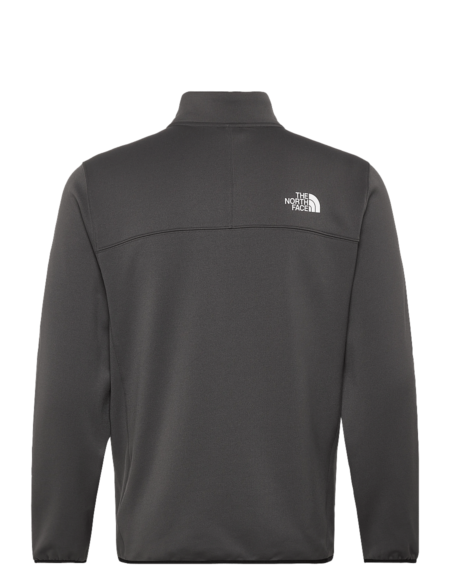 The North Face - M CREST FULL ZIP JACKET - fleece & midlayer - anthracite grey/tnf bla - 2
