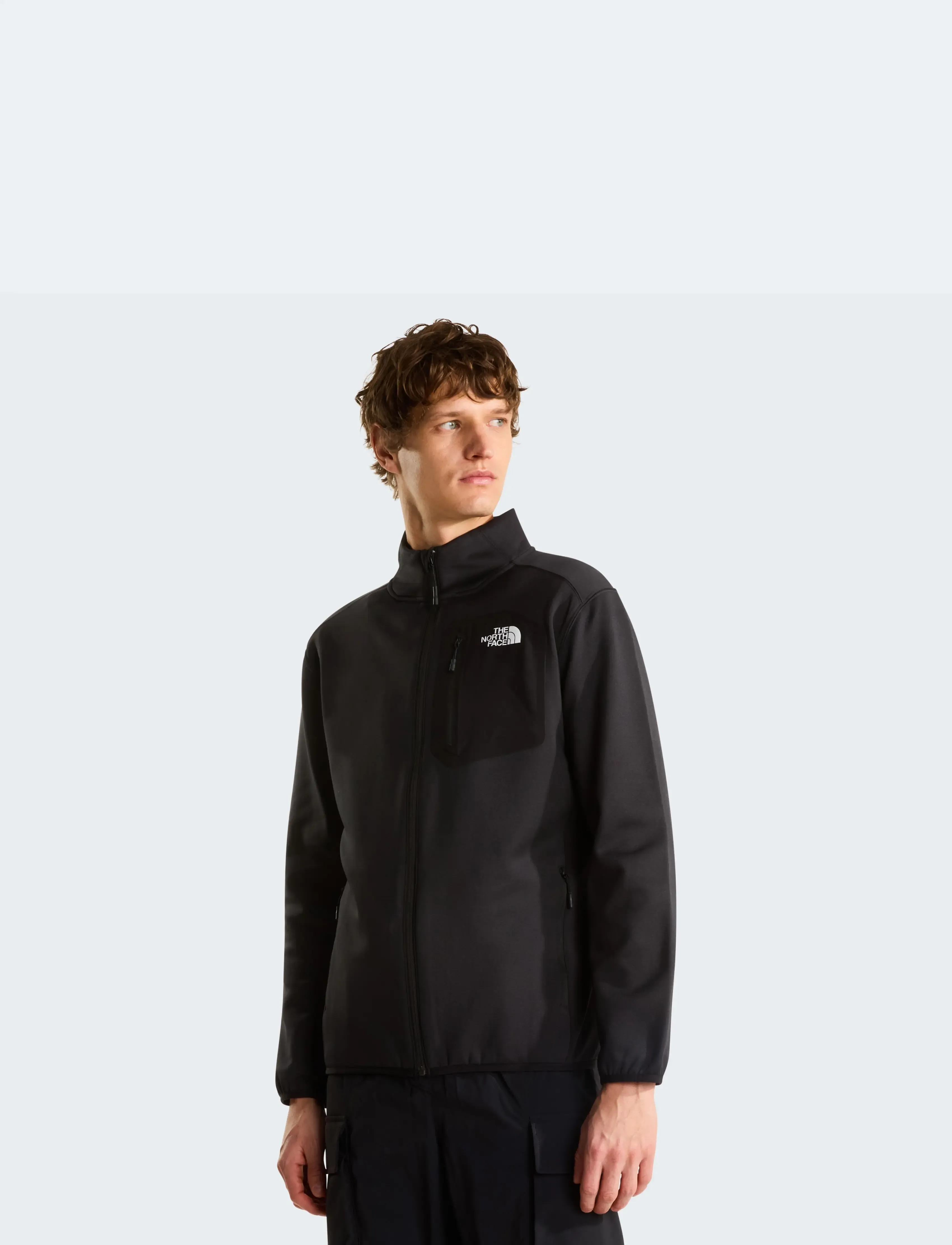 The North Face M Crest Fz, L, Sport Fleeces & Midlayers, Schwarz - Fleeces, Männerswear