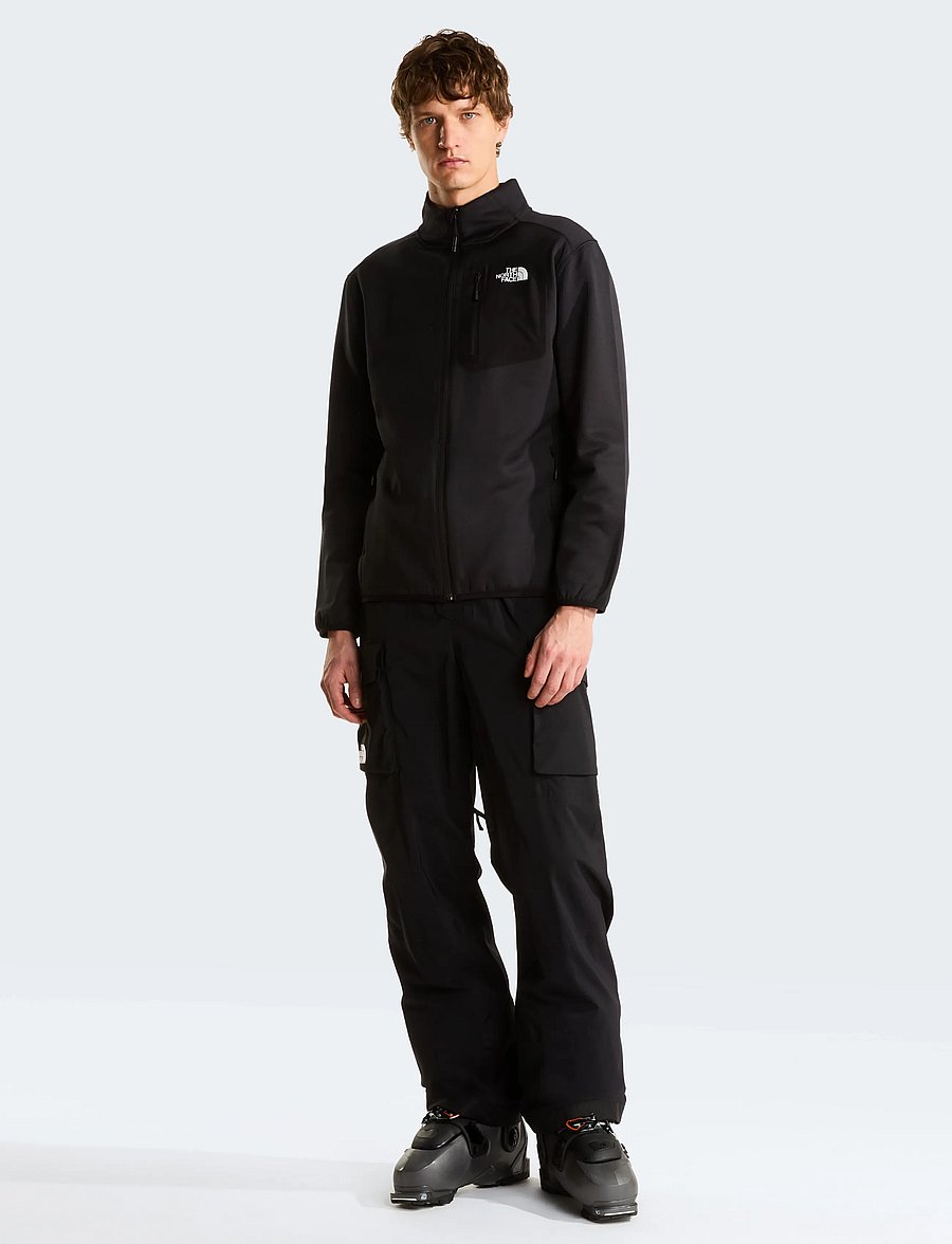 The North Face - M CREST FZ - fleece & midlayer - black - 3