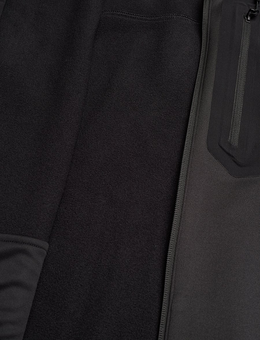 The North Face - M CREST FULL ZIP JACKET - polary i odzież ocieplająca - black - 4