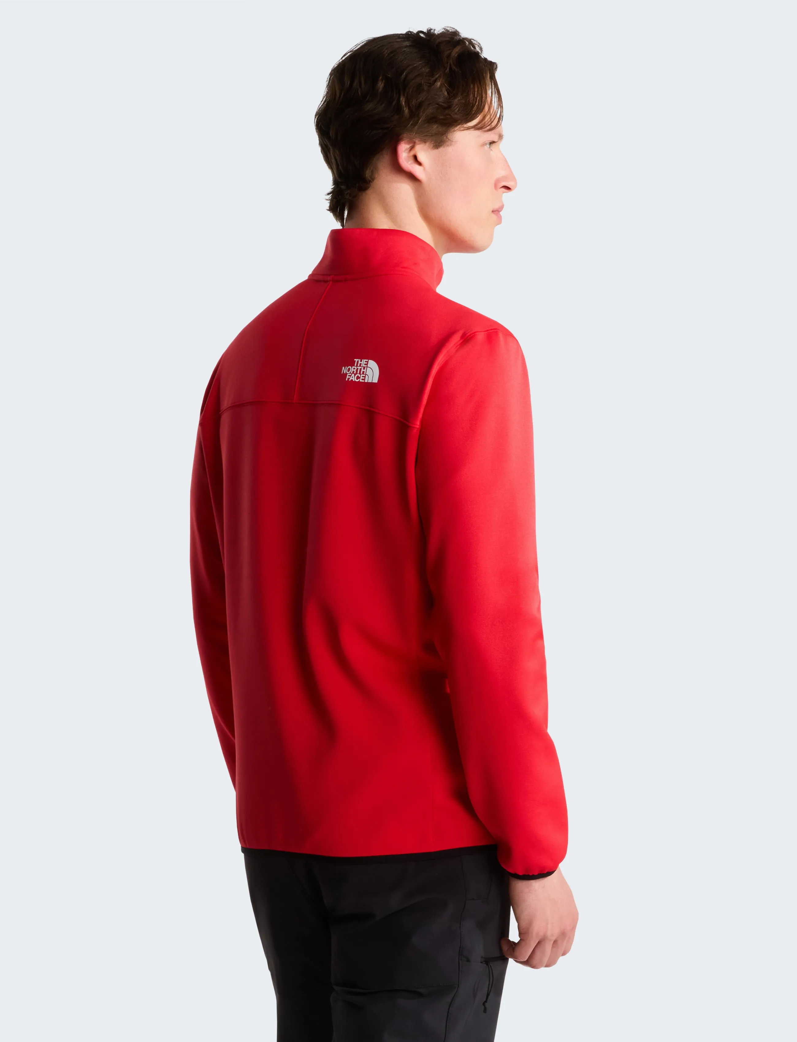 The North Face - M CREST FZ - fleece & midlayer - elevation red/tnf black - 5