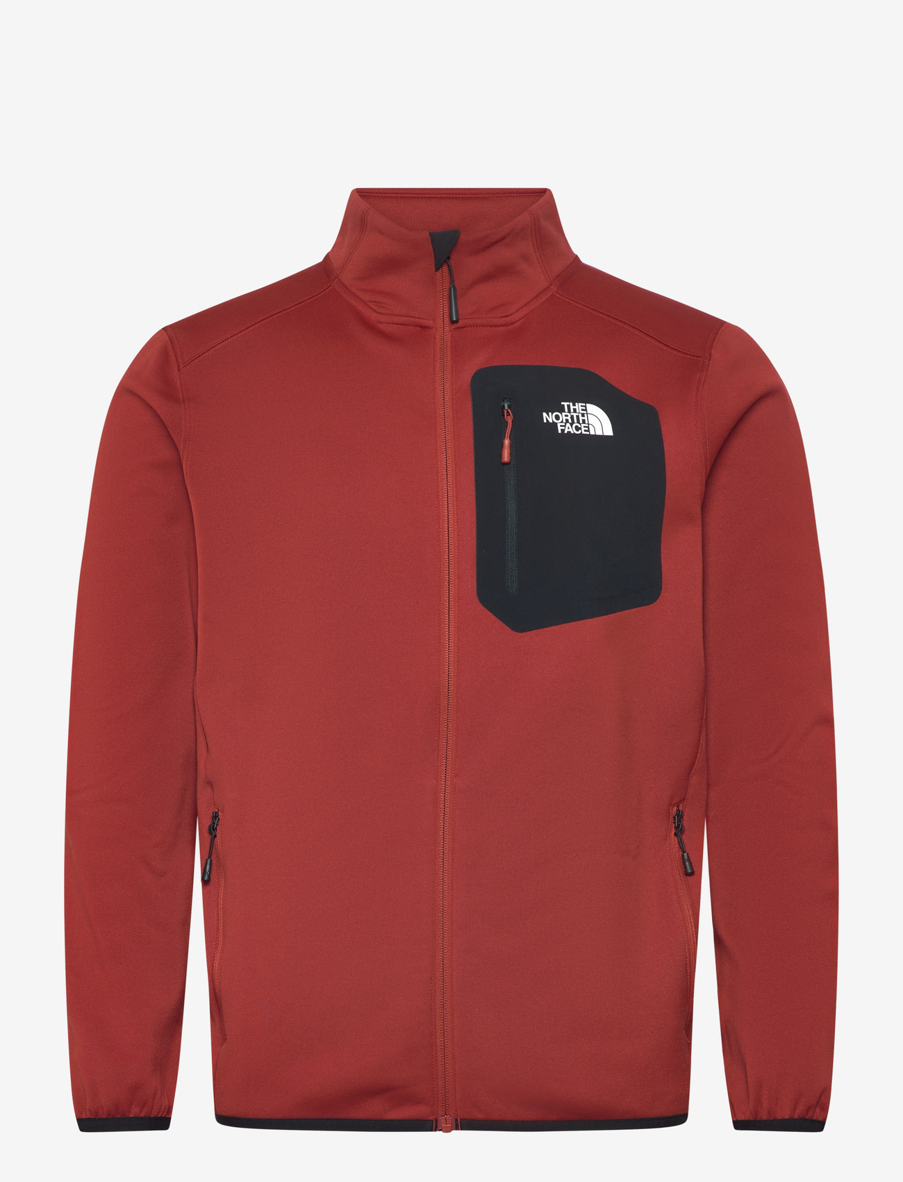 The North Face - M CREST FZ - fleece og mellemlag - iron clay/tnf black - 1