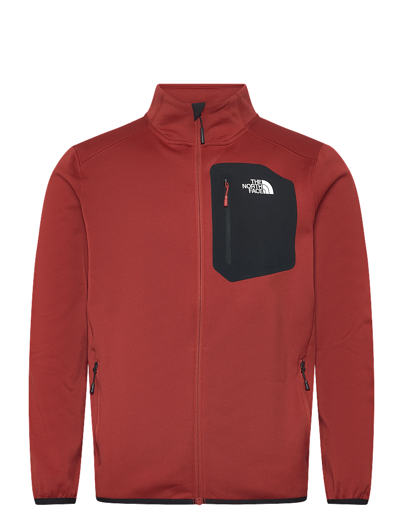 The North Face - M CREST FZ - fleece & midlayer - iron clay/tnf black - 1