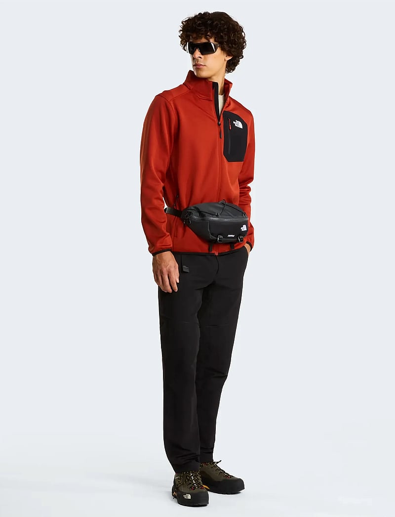 The North Face - M CREST FZ - fleece & midlayer - iron clay/tnf black - 3