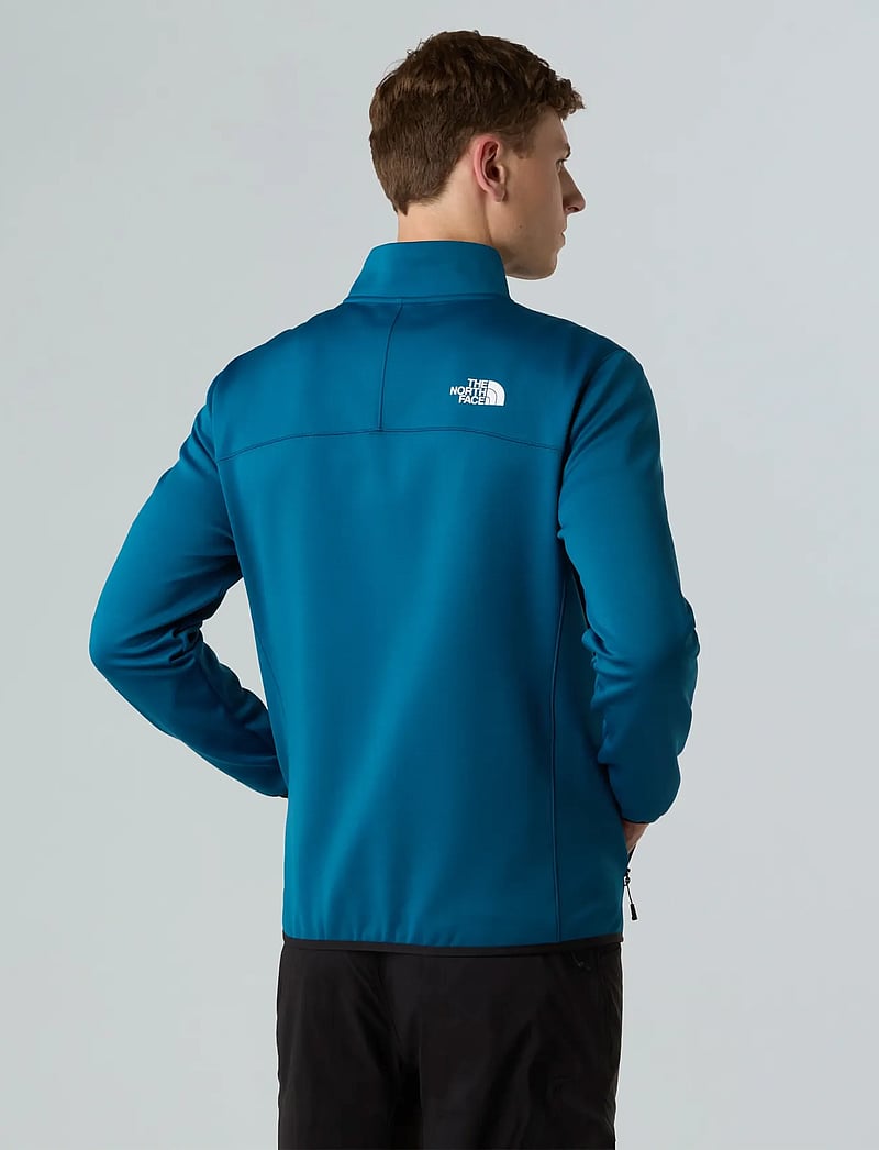 The North Face - M CREST FULL ZIP JACKET - fleece & midlayer - mineral ink/tnf black - 4