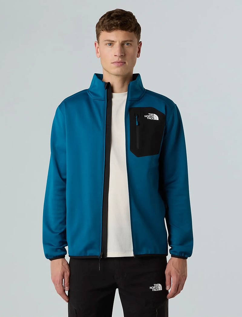 The North Face - M CREST FULL ZIP JACKET - fleece & midlayer - mineral ink/tnf black - 5