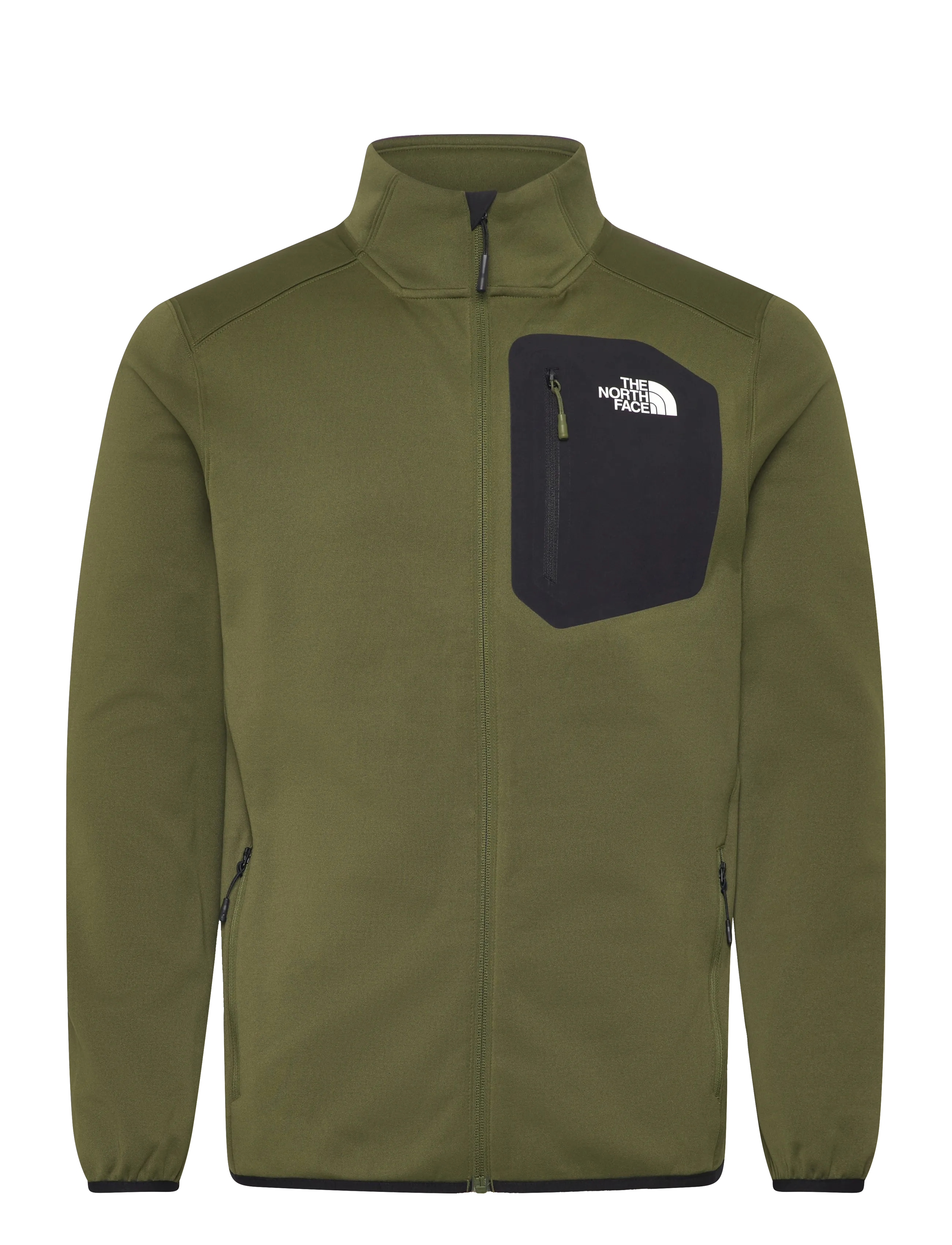 The North Face M CREST FZ - The North Face - WOODLAND GREEN/TNF BLAC / green